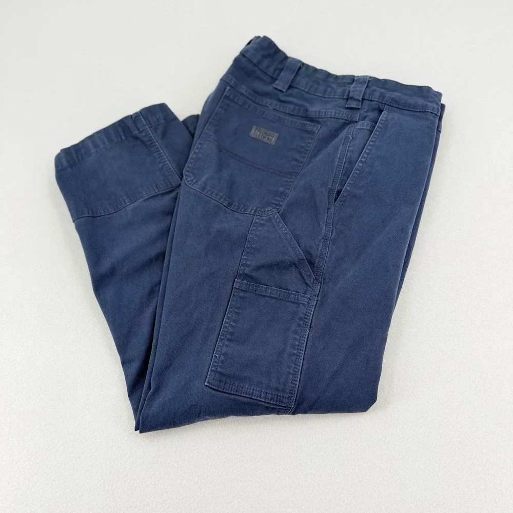 Colorado Clothing Utility Pants Mens 34x30 Blue Carpenter Workwear Excellent